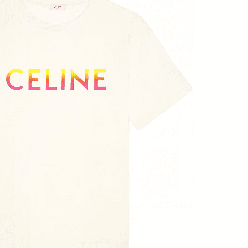 Футболка CELINE FW22 LogoT - изображение 3