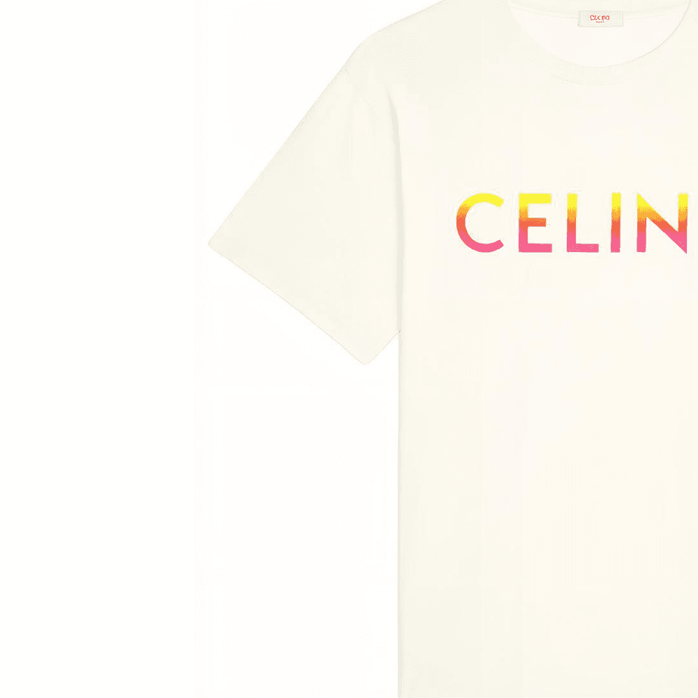 Футболка CELINE FW22 LogoT - изображение 4