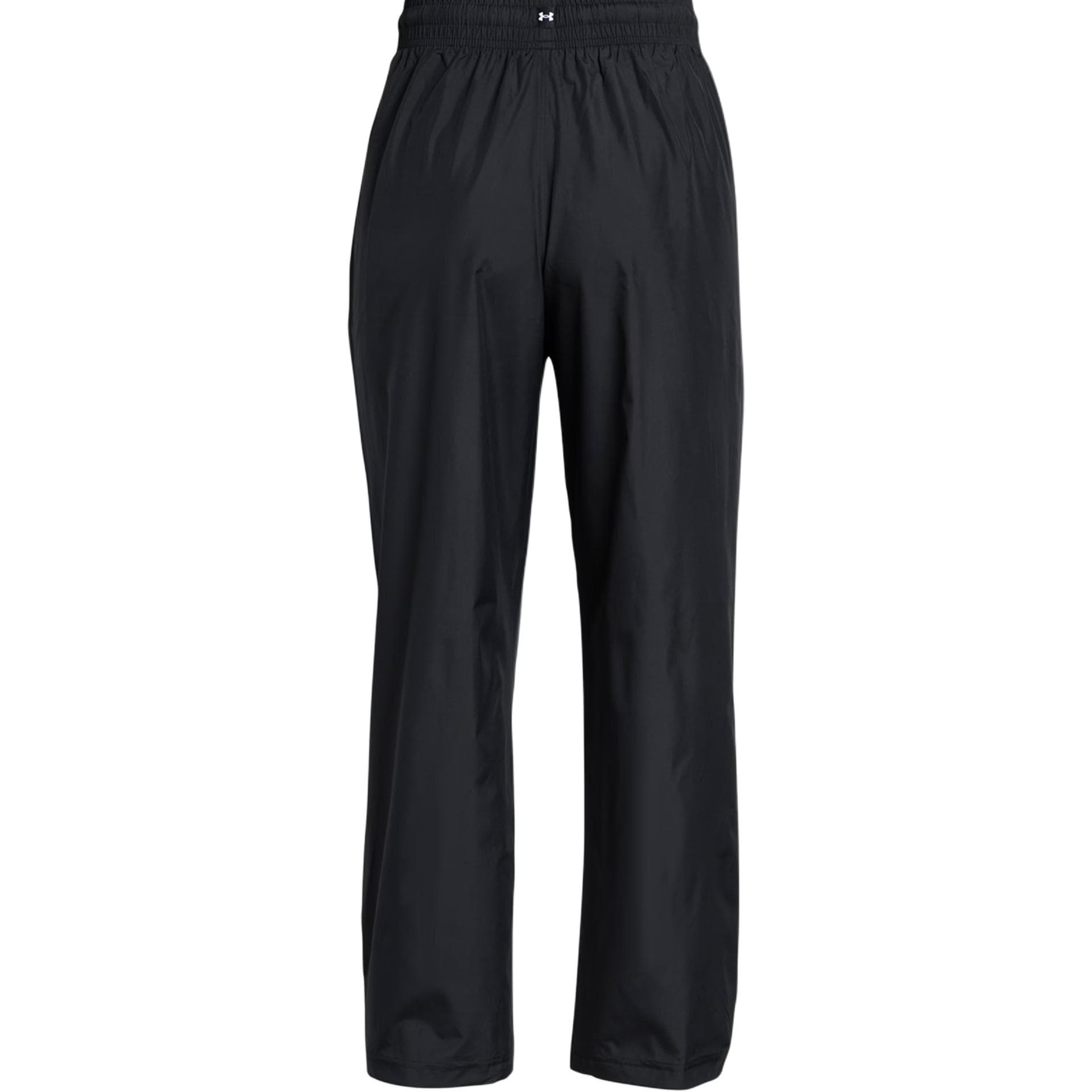 Штаны Under Armour ProjectRock FW24 Вязаные ткани Storm Спортивные трикотажные штаны Женские Черные - изображение 2