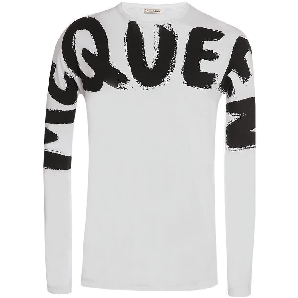 Футболка Alexander McQueen FW22 LogoT - изображение 1