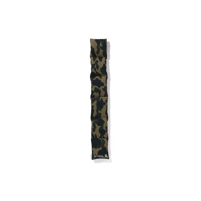 Шарф A BATHING APE Полиэстер Трикотаж Шарфы Унисекс Зеленый - изображение 2