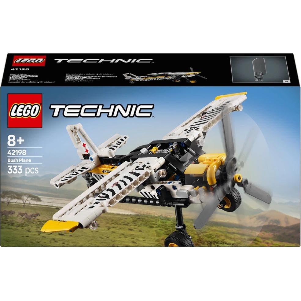 Конструктор LEGO Technic Джунгли Самолёт Конструктор 333 элемента 42198 - изображение 2