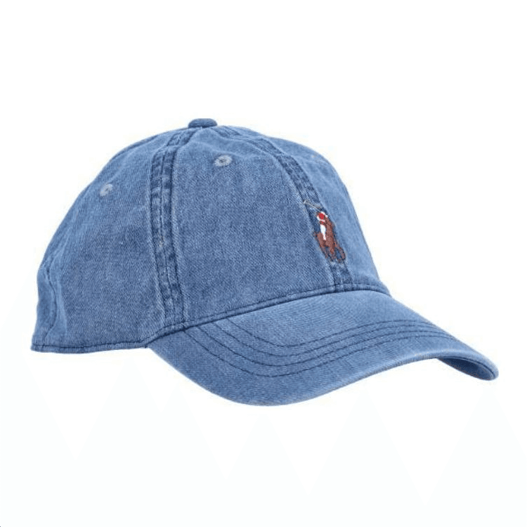 Кепка Polo Ralph Lauren Хлопок Ткань Кепки Женские Синие - изображение 2