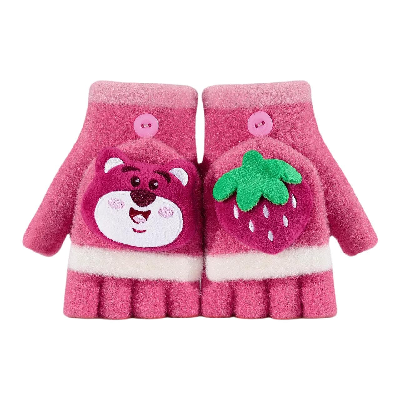 Sanrio Мультяшный Лотсо Осенний и Зимний Утолщенный и с Флисовой Подкладкой Термический Полиамид Эластан Полиэстер Акрил - изображение 3