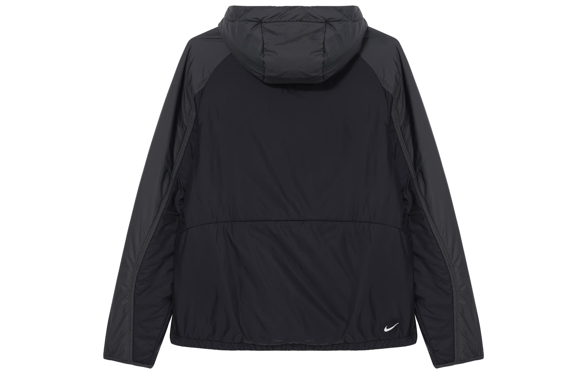 Зимняя куртка пуховик Nike Therma FITPrimaLoft Пуховая куртка Мужская Угольный черный Черный - изображение 2