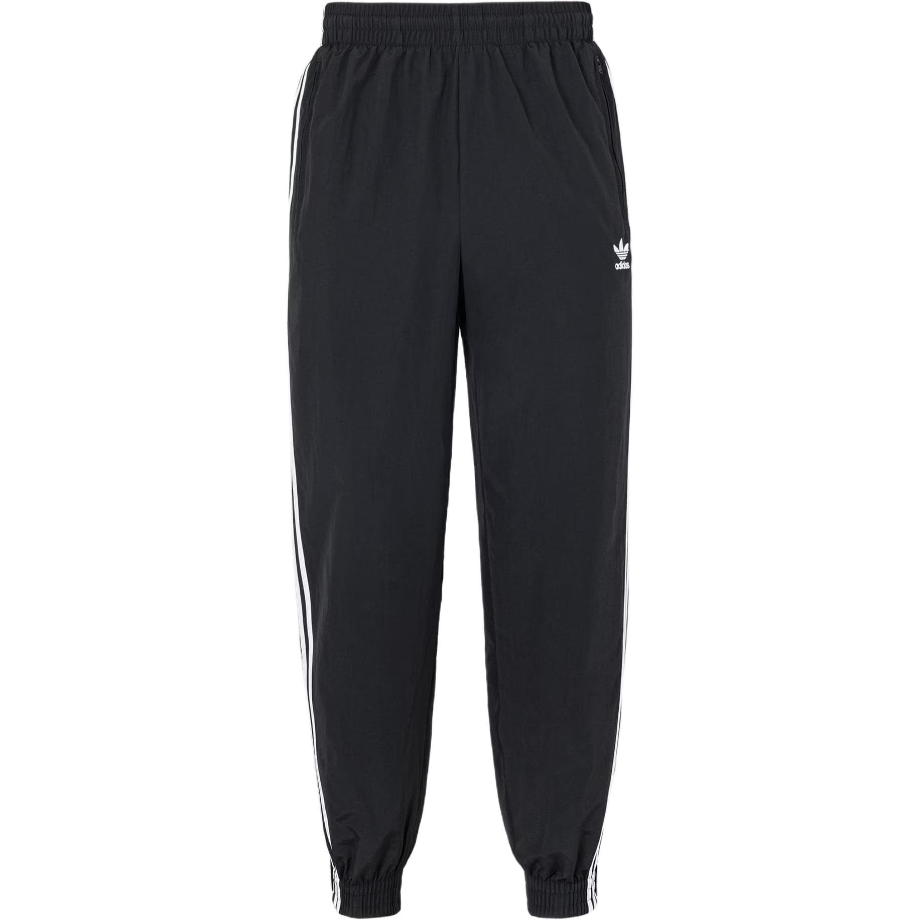 Штаны Adidas Originals Firebird Спортивные трикотажные брюки Мужские Черные - изображение 1
