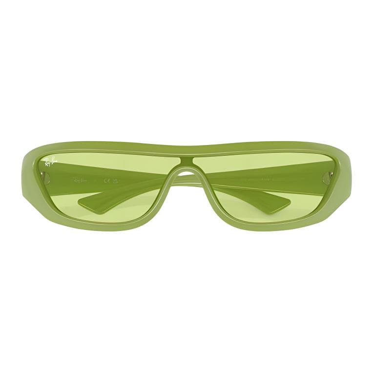 Солнцезащитные очки RayBan Ацетатные Солнцезащитные Очки с Фигурным Дизайном Унисекс Зеленые - изображение 5