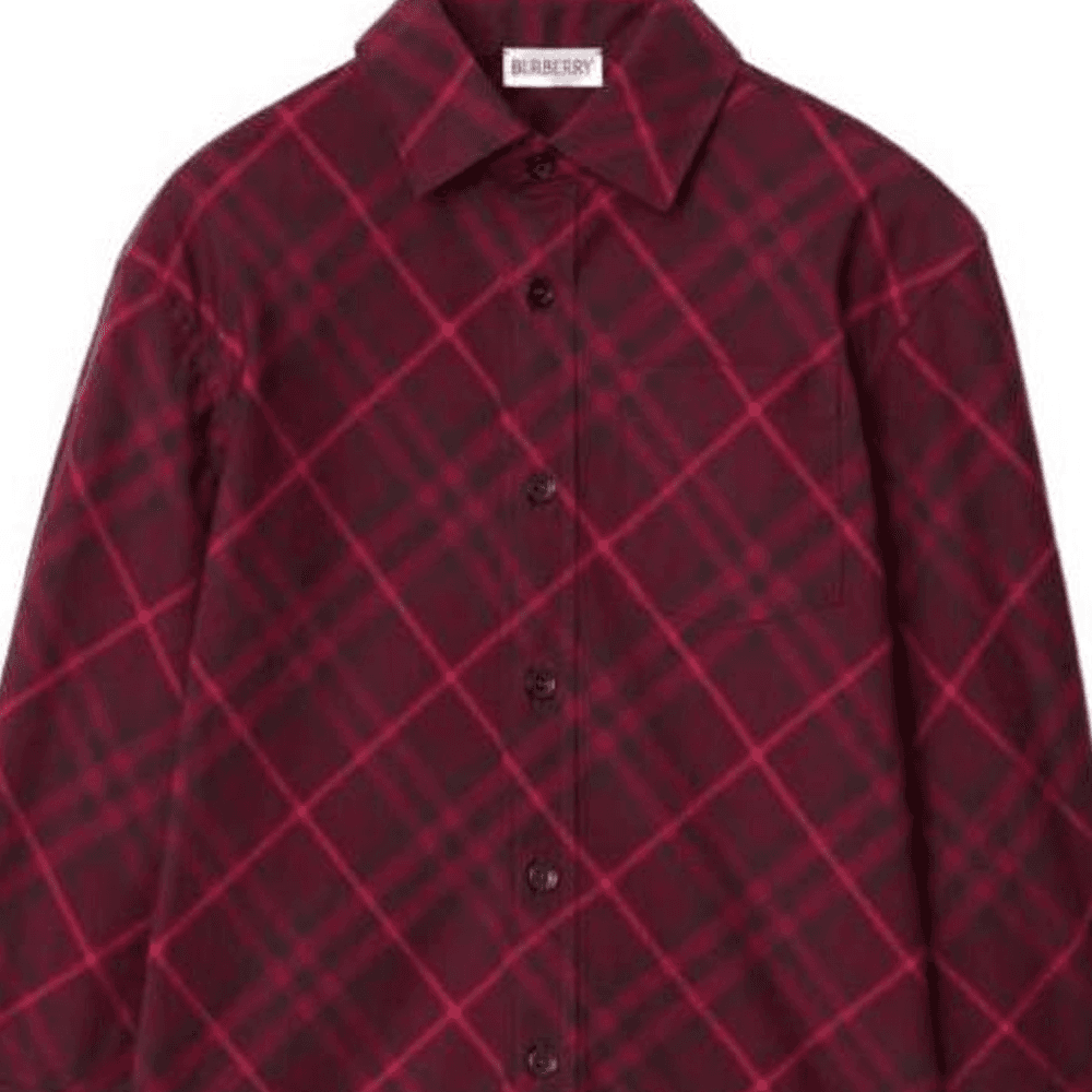 Burberry Check Cotton Shirt - изображение 5