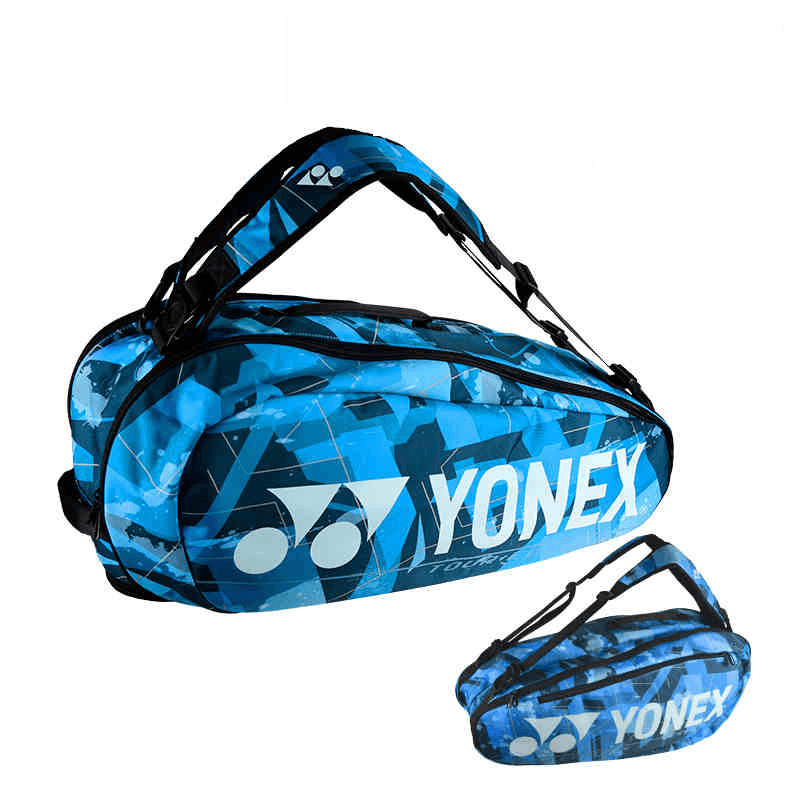Спортивная сумка YONEX Искусственная кожа Спортивные сумки Обычный (стандартный) Унисекс Аква-синий - изображение 2