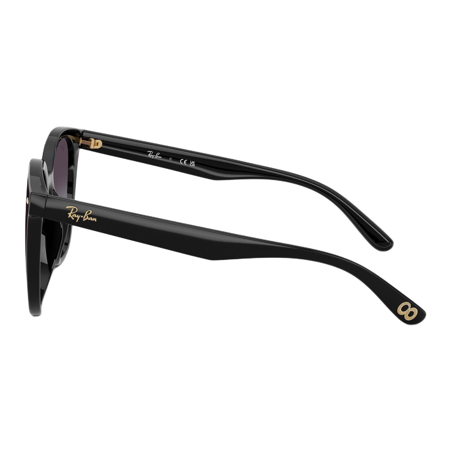 Солнцезащитные очки RayBan Вакуумно-Литые Квадратные Солнцезащитные Очки Унисекс Черные - изображение 3