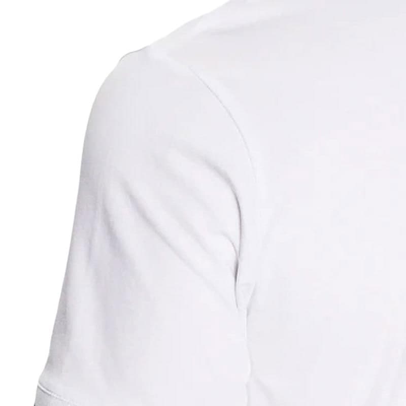 Футболка KARL LAGERFELD / Karl Lagerfeld Jeans Мужская приталенная футболка с круглым вырезом и принтом с буквами, белая - изображение 6