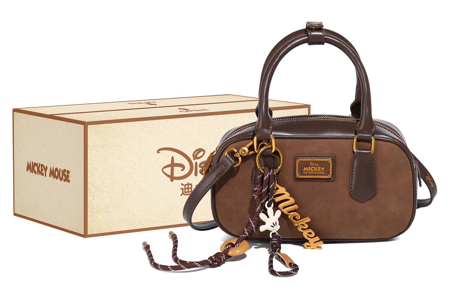 Сумка Disney ПУ (полиуретан) Сумка на плечо Сумки Женские Кофе - изображение 2