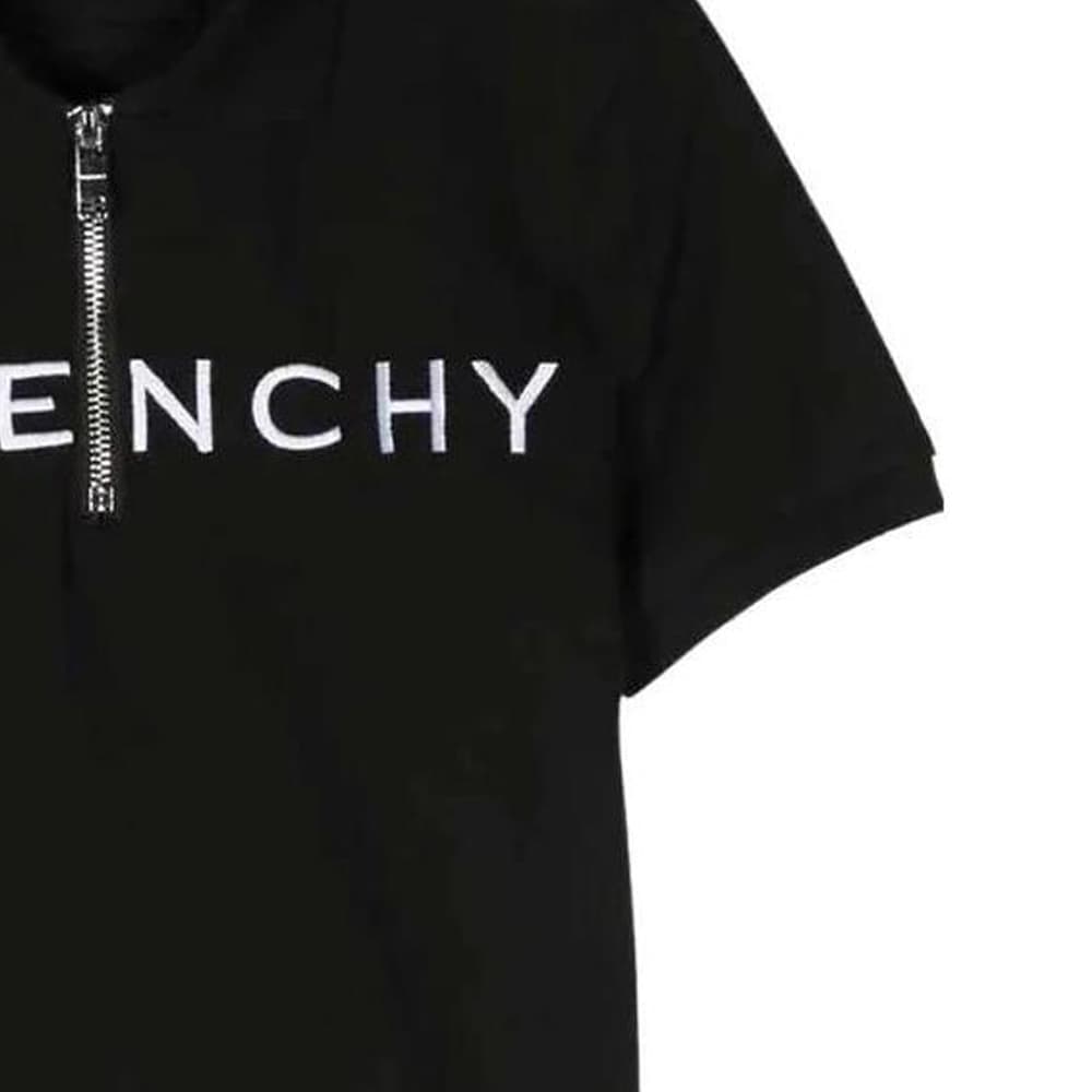 Футболка Givenchy Черная Kids T-рубашка - изображение 5