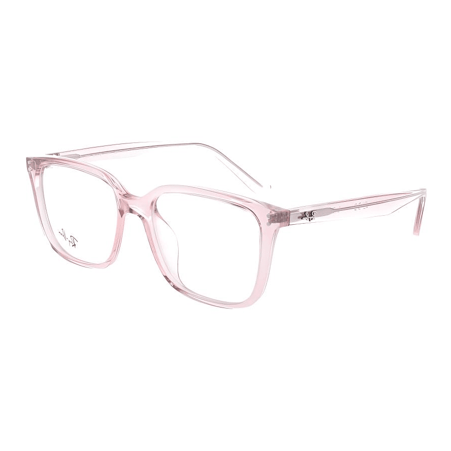 Оправа RayBan Оправа для очков прямоугольной формы унисекс розового цвета - изображение 1
