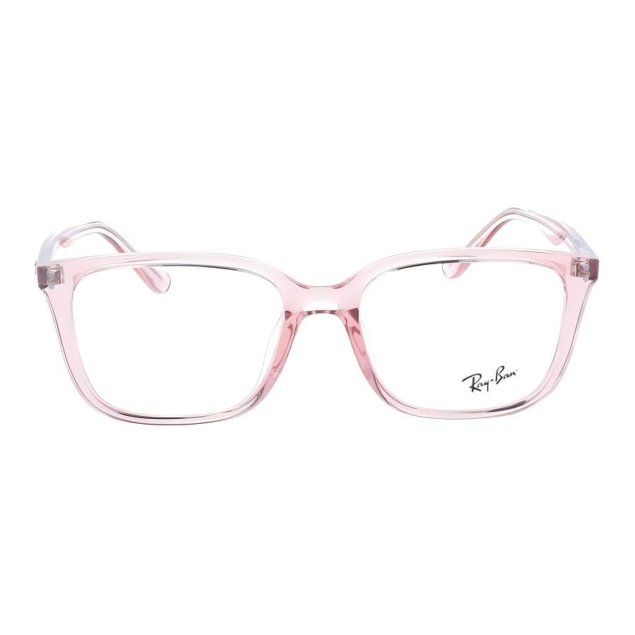 Оправа RayBan Оправа для очков прямоугольной формы унисекс розового цвета - изображение 4