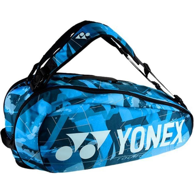 Спортивная сумка YONEX Искусственная кожа Спортивные сумки Обычный (стандартный) Унисекс Аква-синий - изображение 1