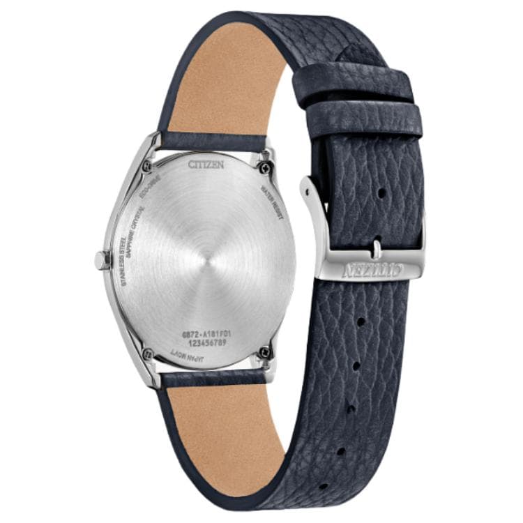 Часы CITIZEN Classic Collection ['50' 149262]Y Водонепроницаемый Освежающий вариант Кварцевый механизм Кожаный ремешок - изображение 3