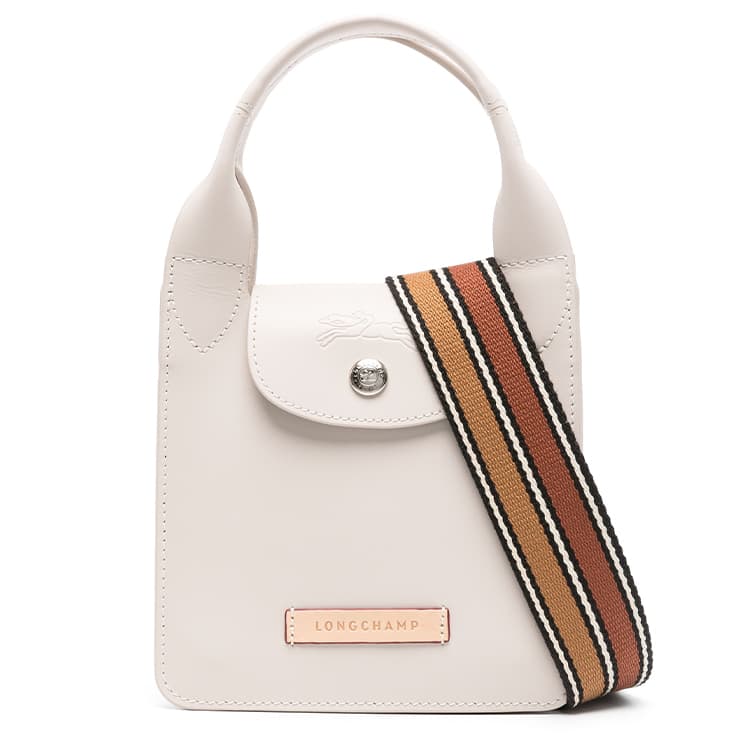 Сумка LONGCHAMP Le Pliage Xtra Коровья кожа Сумка на одно плечо Мини Женский Бумага Белый - изображение 5