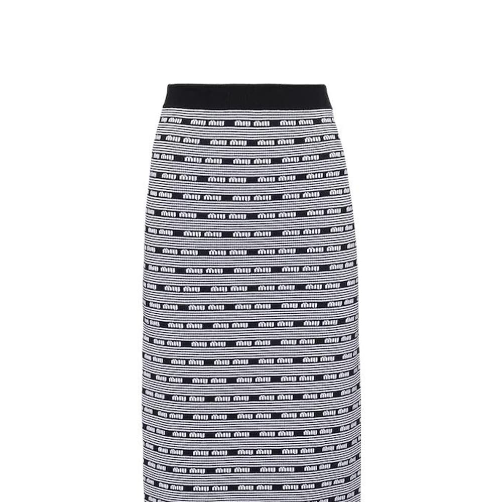 Юбка MIU MIU SS23 Logo - изображение 2