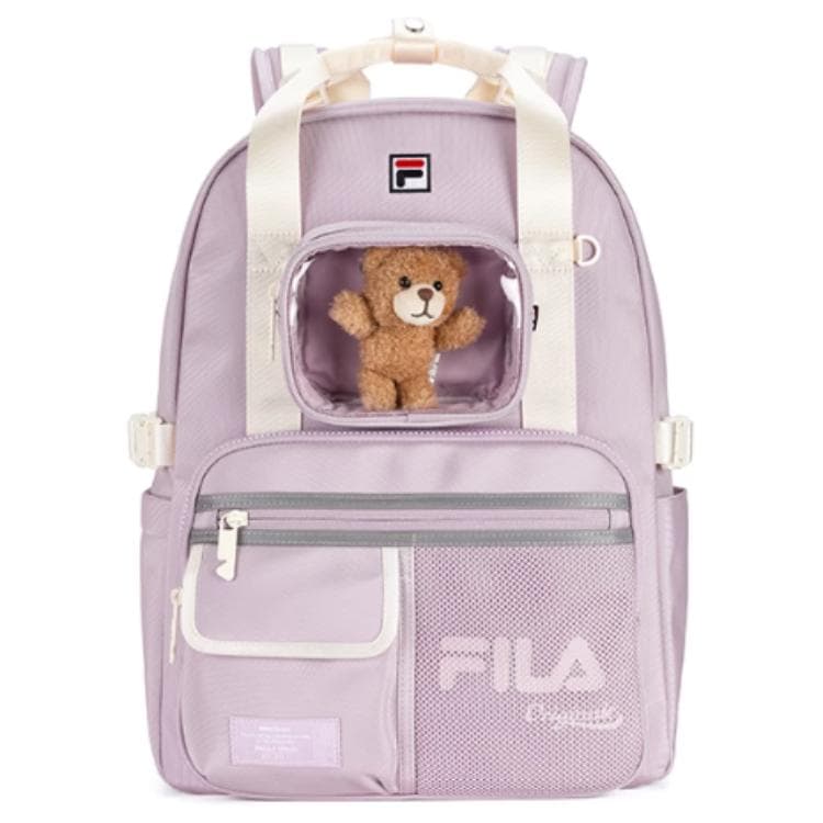 FILA Ткань Рюкзак Средний Женский Одуванчик Фиолетовый - изображение 1