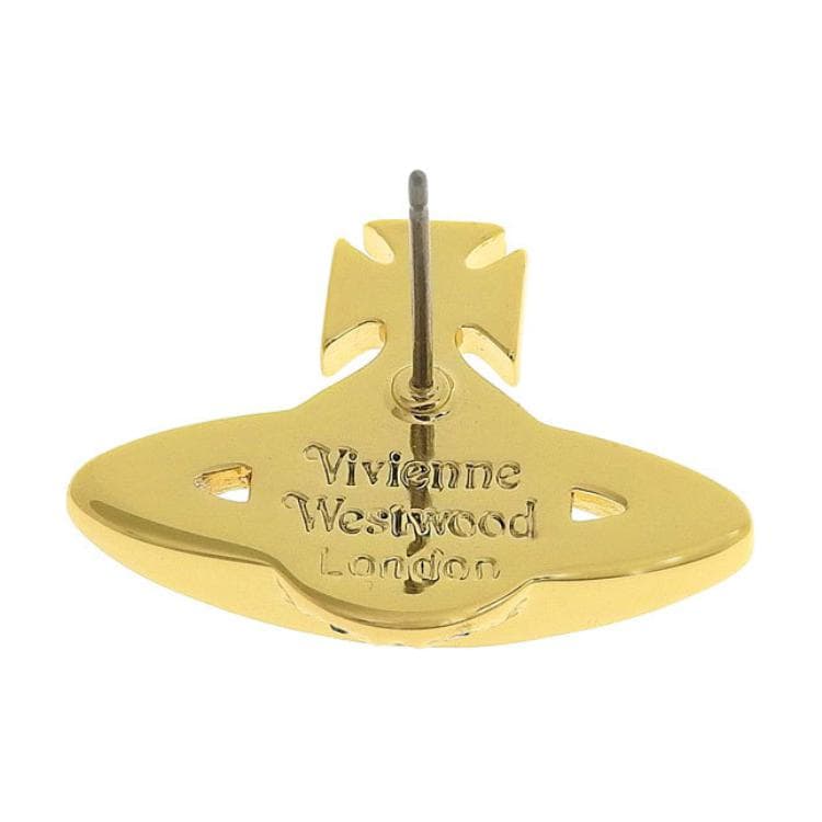 Серьги Vivienne Westwood Планета Дизайн Латунь Серьги Женские Золотой - изображение 2