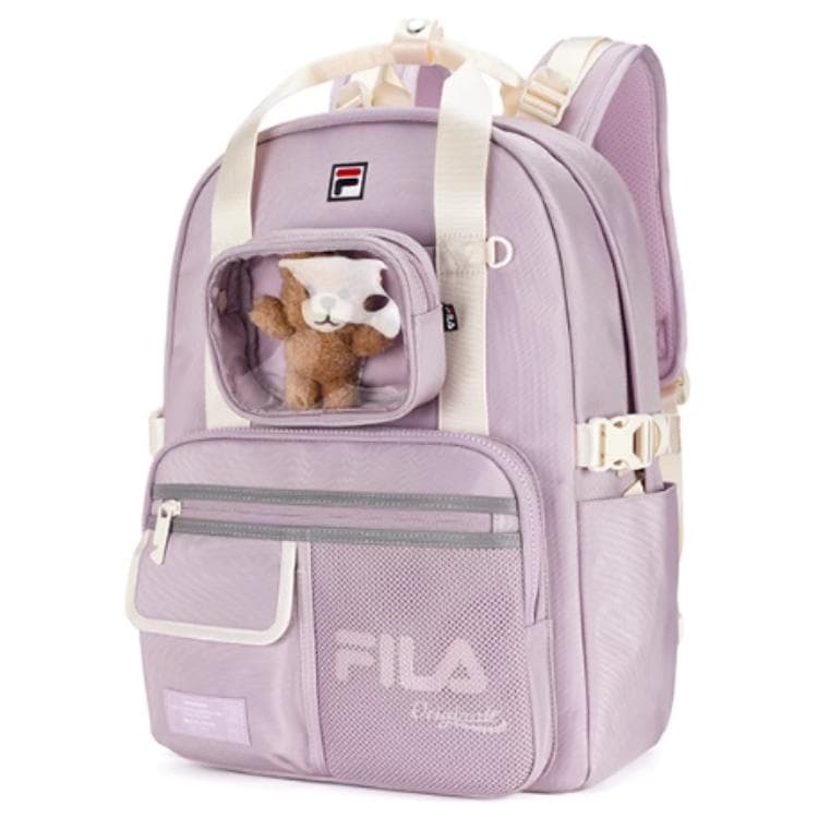 FILA Ткань Рюкзак Средний Женский Одуванчик Фиолетовый - изображение 2