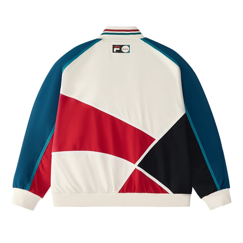 Бомбер FILA FUSION Бейсбольная куртка Унисекс Фиолетово-синий - изображение 2