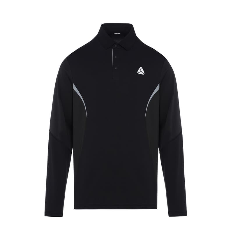 Поло LI NING 1990 Golf Collection Поло Мужской Черный - изображение 1
