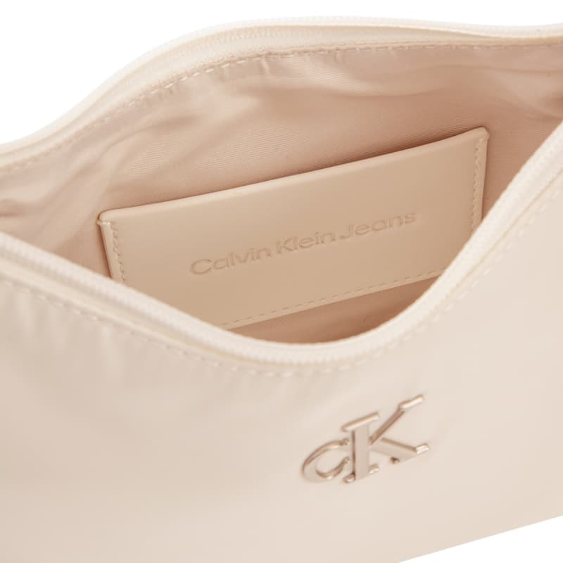 Мини-сумка calvin klein Ткань Сумка на плечо Средний Женские Сливочный - изображение 5