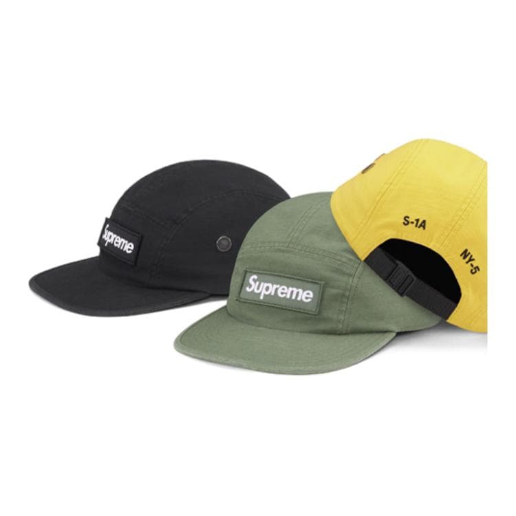 Кепка Supreme FW23 WEEK 14 MILITARY CAMP CAP - изображение 3