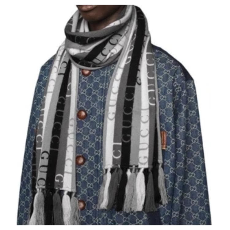 Шарф GUCCI Logo - изображение 4