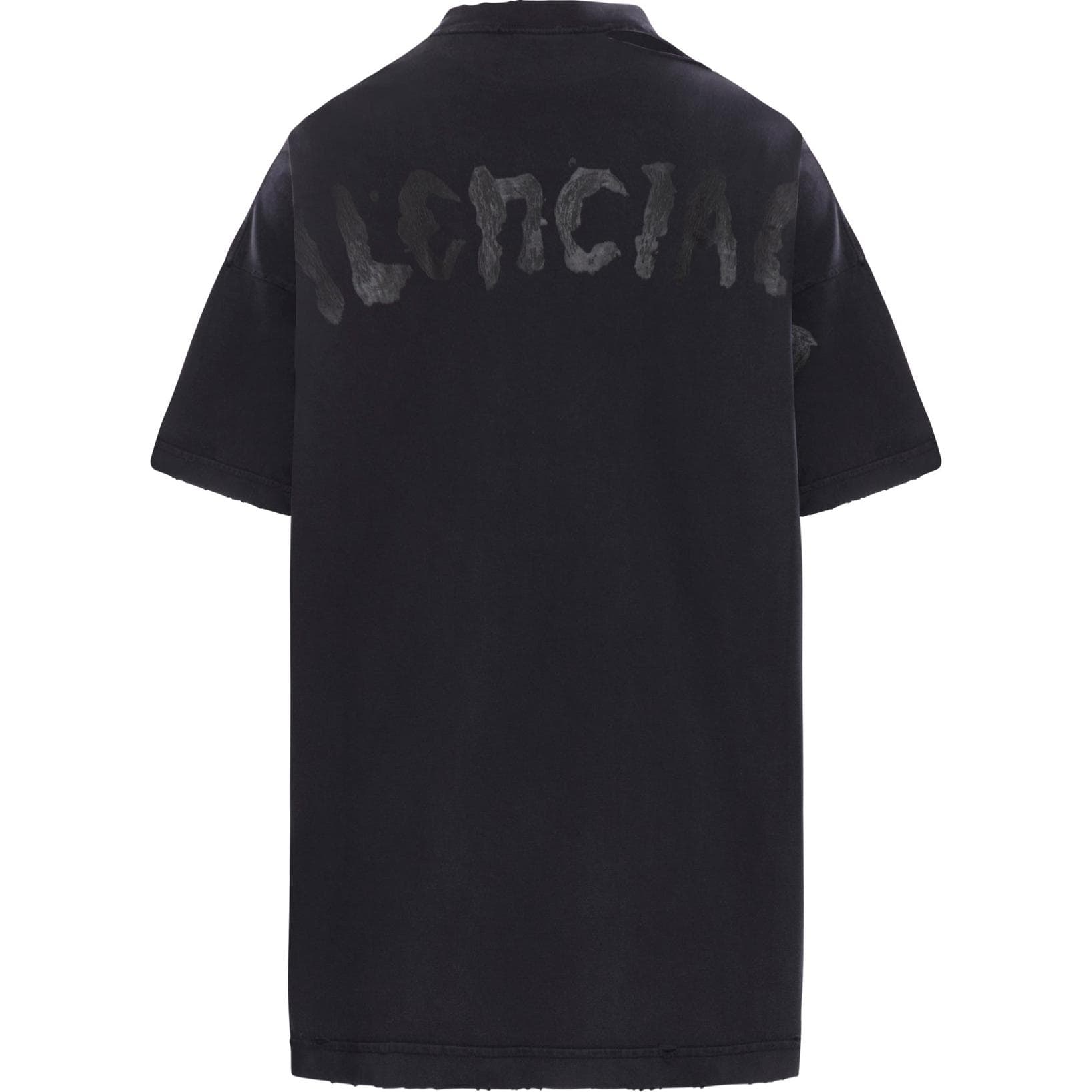 Футболка Balenciaga T-Shirt Унисекс Черный - изображение 2