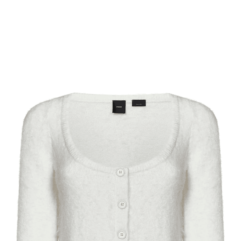 Кофта PINKO Белый Женский Трикотаж - изображение 2