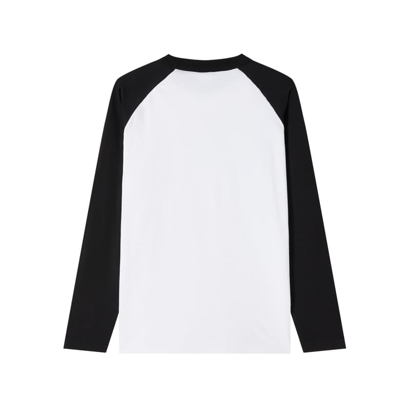 Кофта Champion Long Sleeve Tee White Black - изображение 2