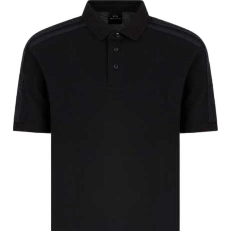 Поло ARMANI EXCHANGEAE SS25 Поло Мужское Черное - изображение 2