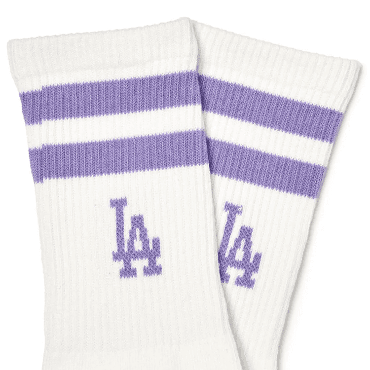 MLB Los Angeles Dodgers Носки 1 упаковка Белые Детские - изображение 2