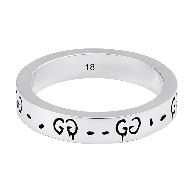 Кольцо GUCCI 0.4cm 925 - изображение 2