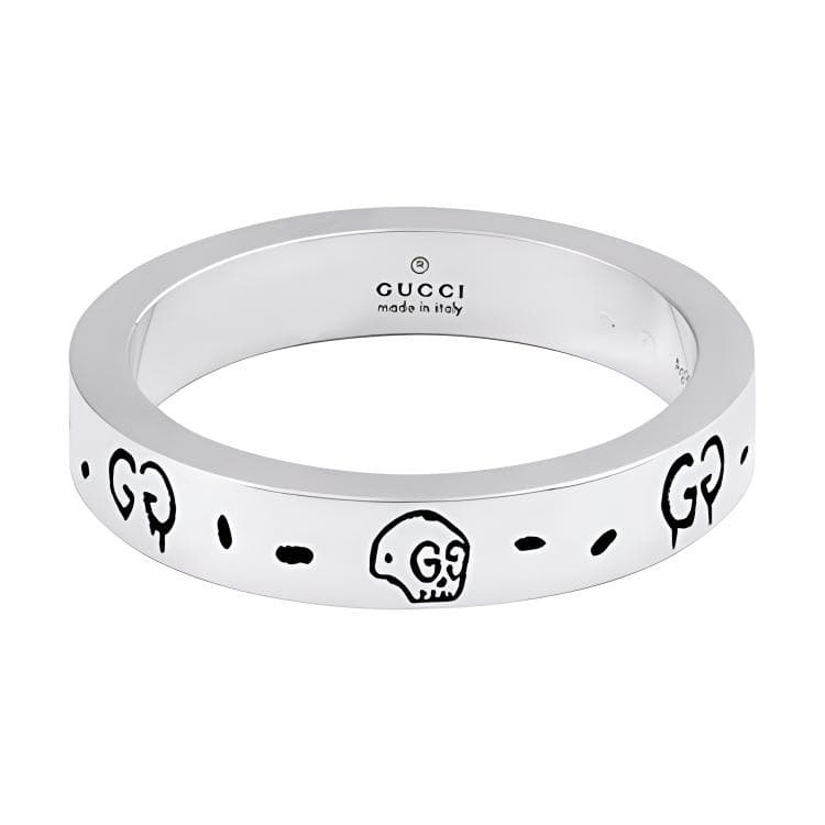 Кольцо GUCCI 0.4cm 925 - изображение 3