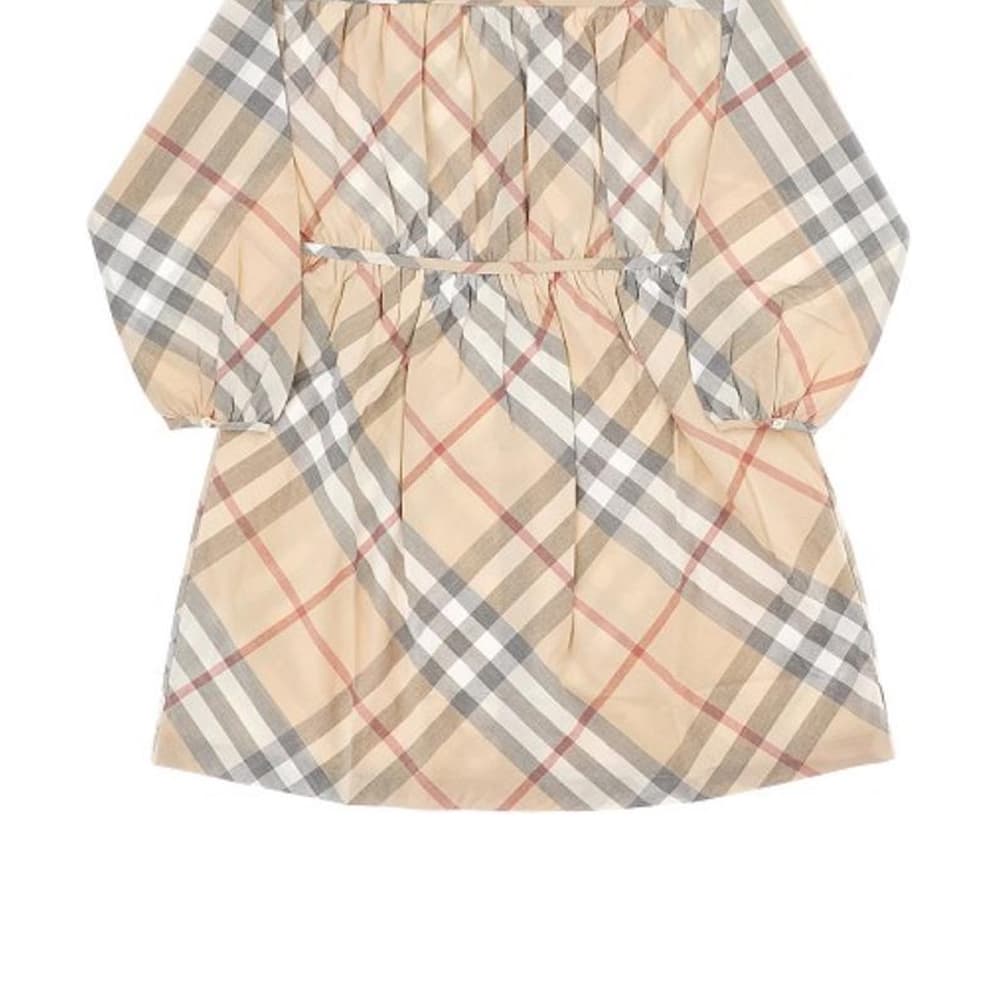 Платье Burberry Светло-Янтарное Детское - изображение 5
