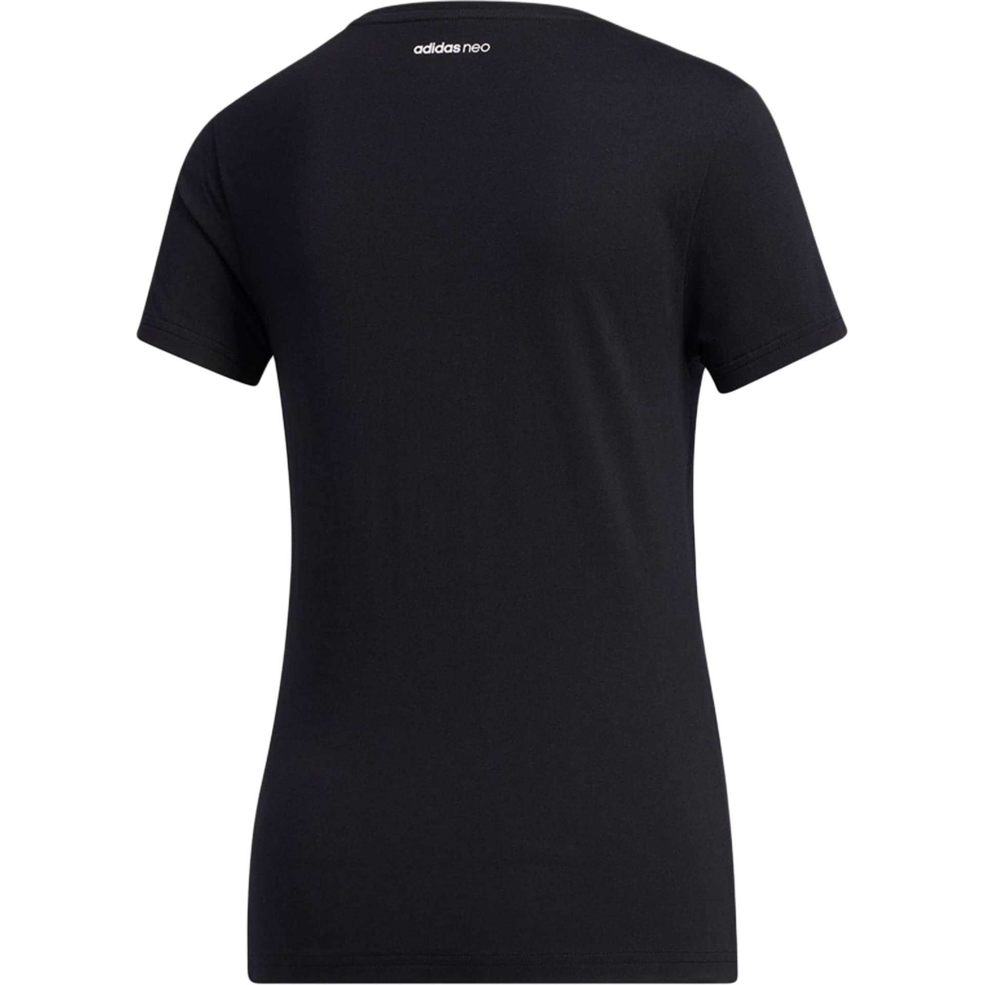 Футболка Adidas Neo Черные Женские T-рубашки - изображение 2