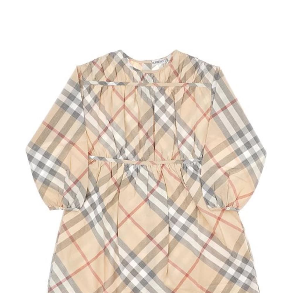 Платье Burberry Светло-Янтарное Детское - изображение 4