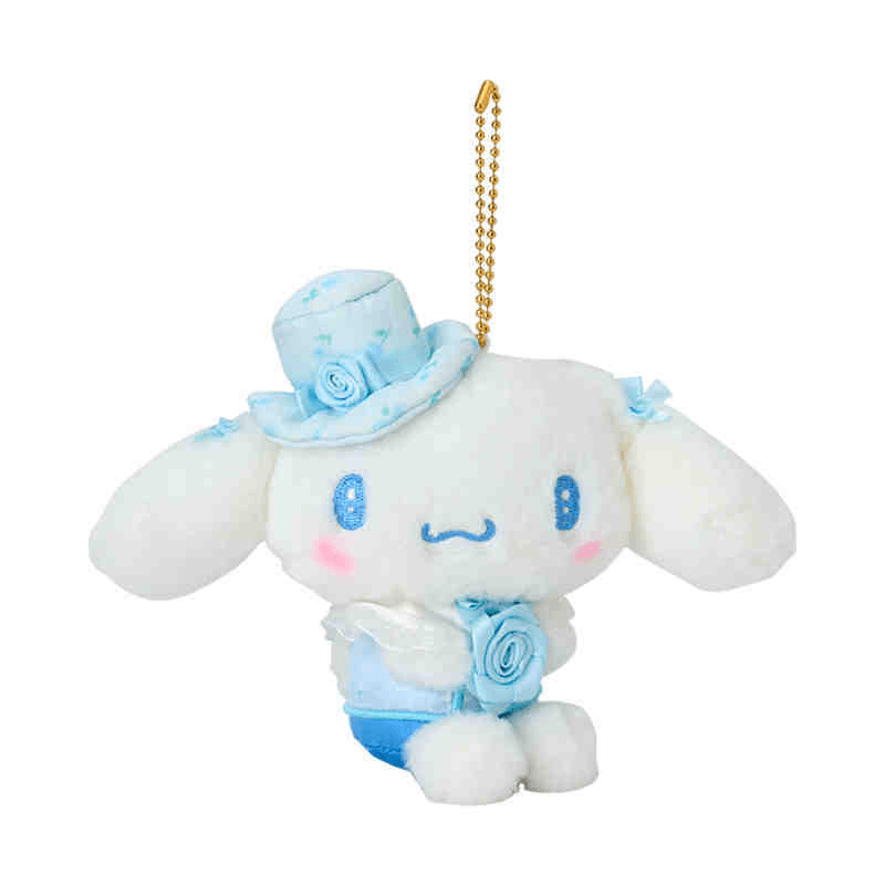 Sanrio Cinnamoroll Rose Collection Куклы Cinnamoroll Плюшевый Украшение Длина Тела 8 см - изображение 1