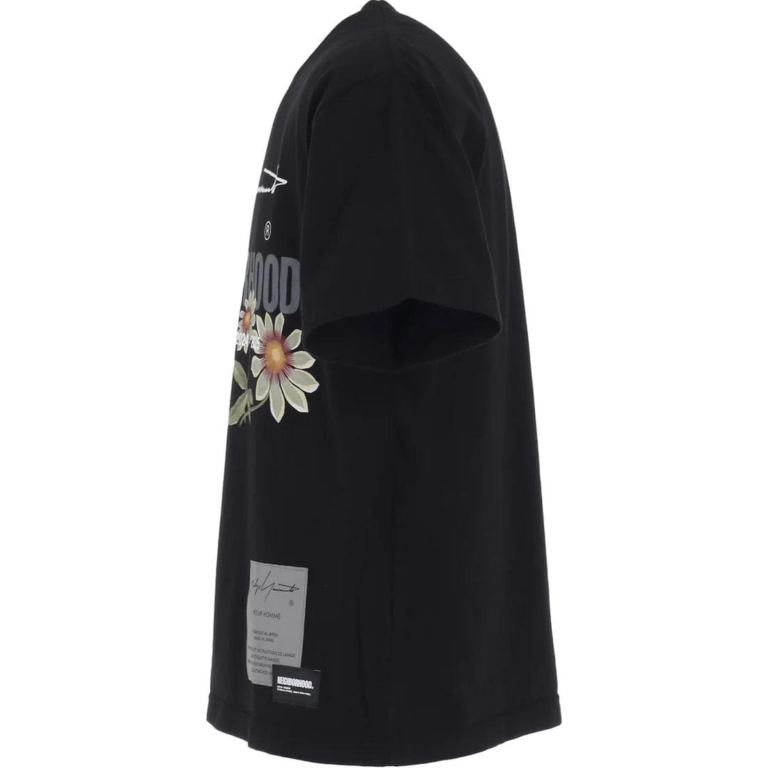 Футболка Yohji Yamamoto x NEIGHBORHOOD Pour Homme FW24 Black Tee - изображение 3