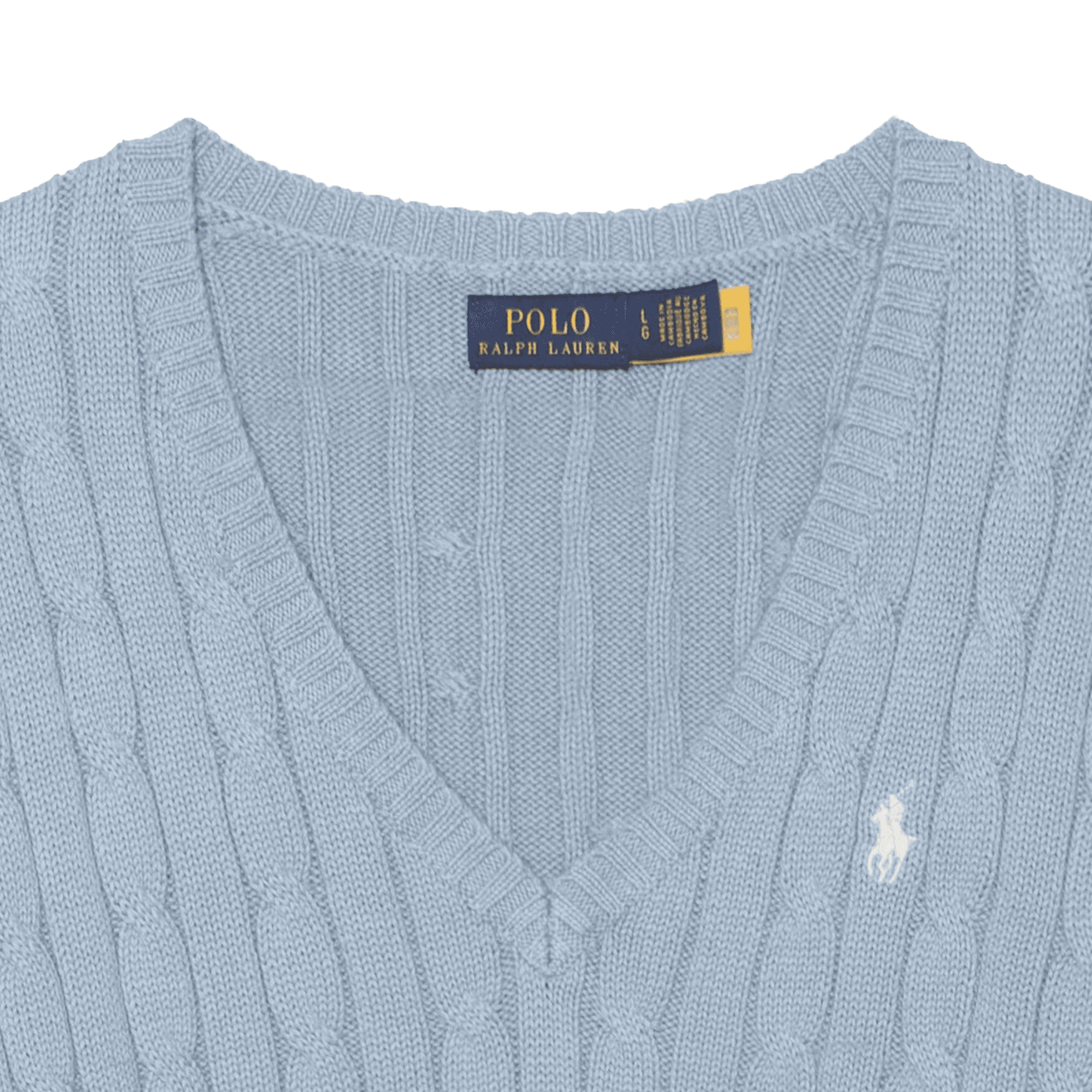 Кофта Polo Ralph Lauren FW24 Трикотаж Стандартный размер Женские Синий - изображение 4