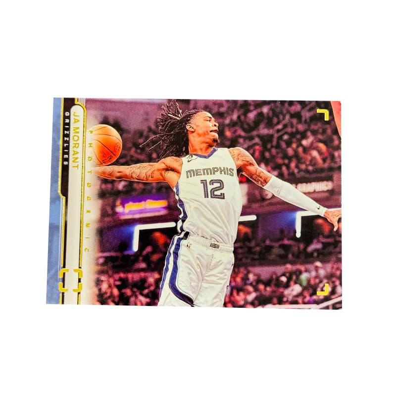 Коллекционные карточки PANINI Да Морант Команда Grizzlies Коллекция On Court Классическая База с Изображением Карты Премиум Условия - изображение 1
