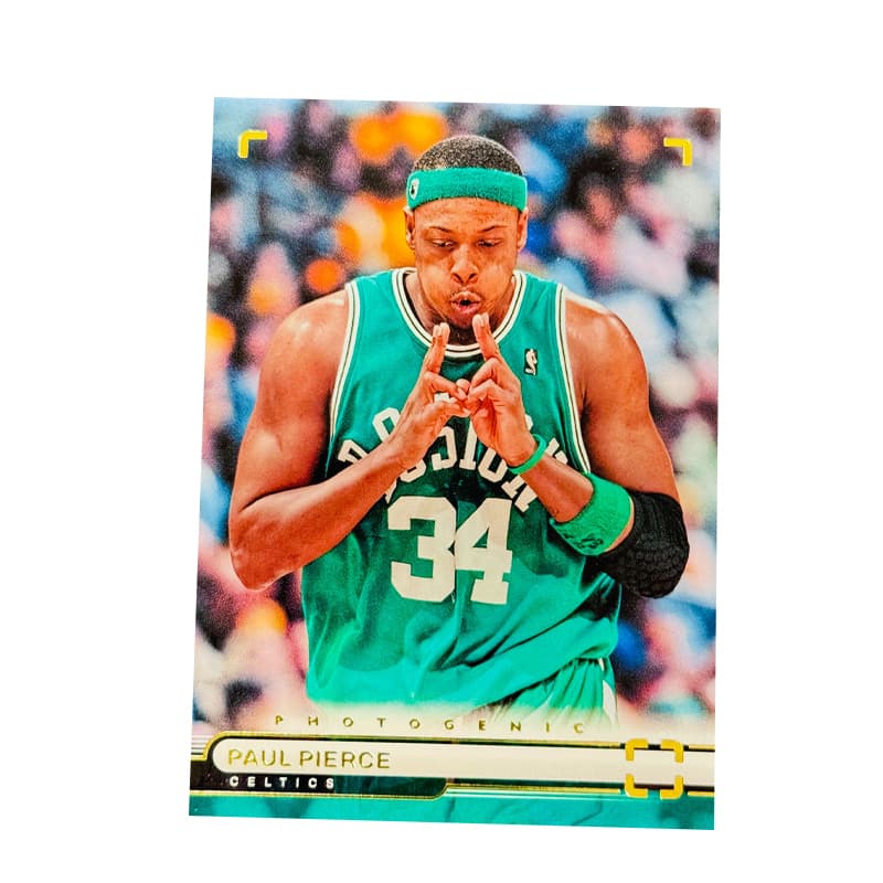 Коллекционные карточки PANINI NBA Player Paul Pierce Celtics PHOTO Коллекция Классический Choose Основа Мультяшный CONDITION Спортивные карты 1 шт - изображение 1