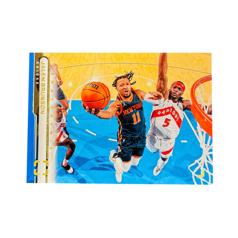 Коллекционные карточки PANINI Brunson Knicks Коллекция On Court Классический Выбор Изображений Основа Ticket Условия Допустимы - изображение 1