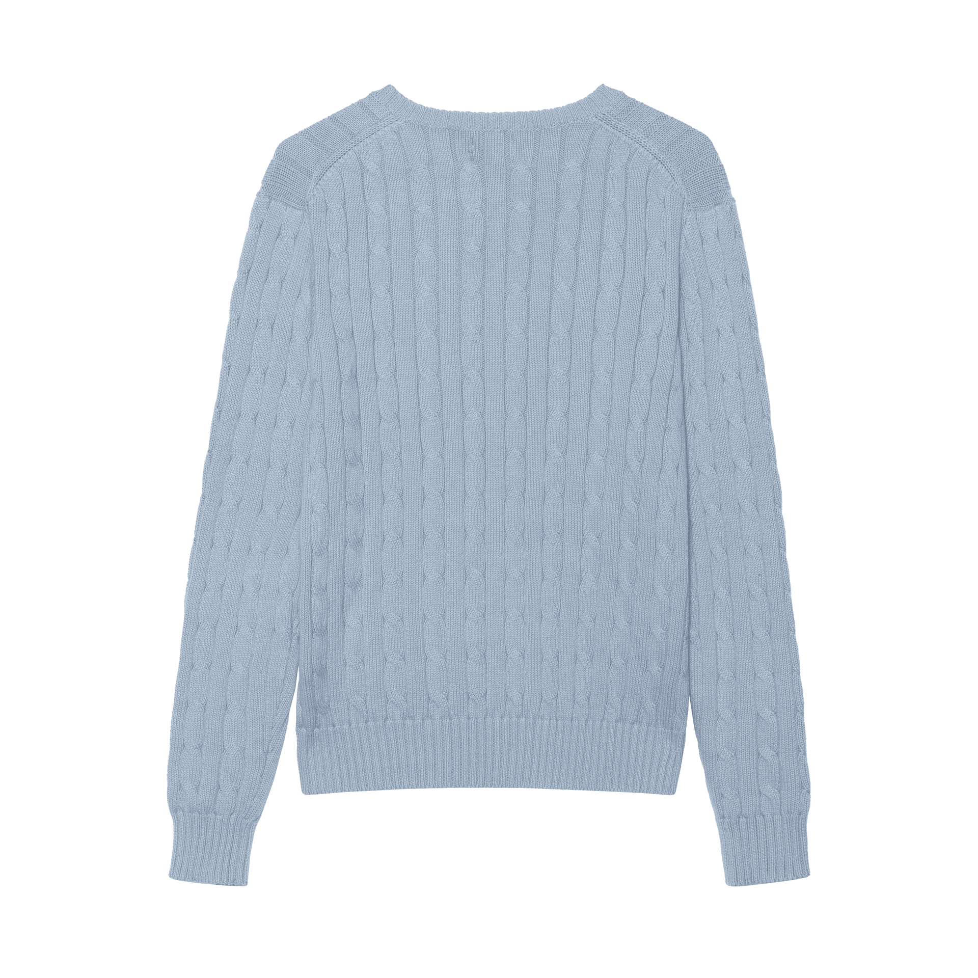 Кофта Polo Ralph Lauren FW24 Трикотаж Стандартный размер Женские Синий - изображение 2