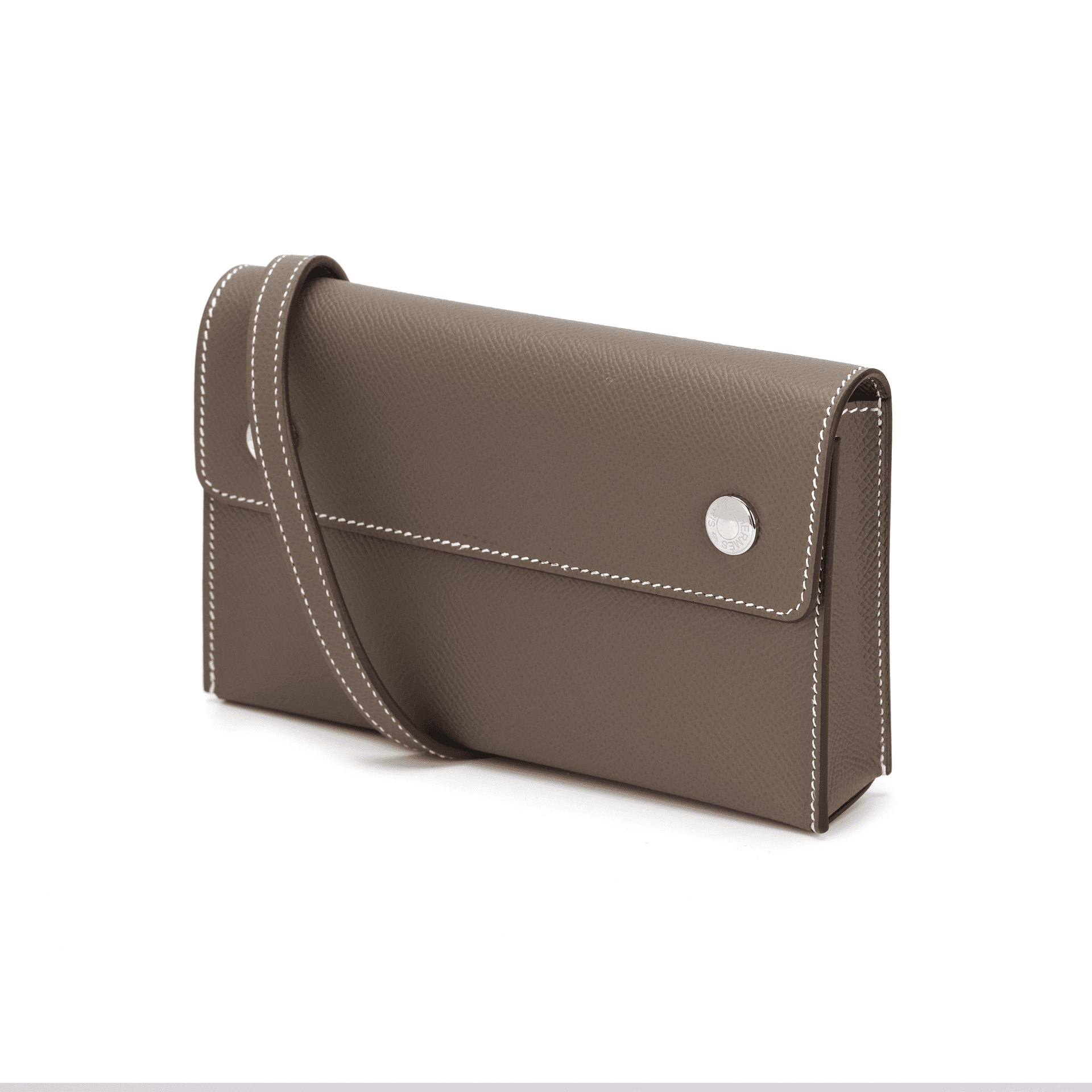 Сумка через плечо Hermes Epsom Wallet Etoupe Grey - изображение 2