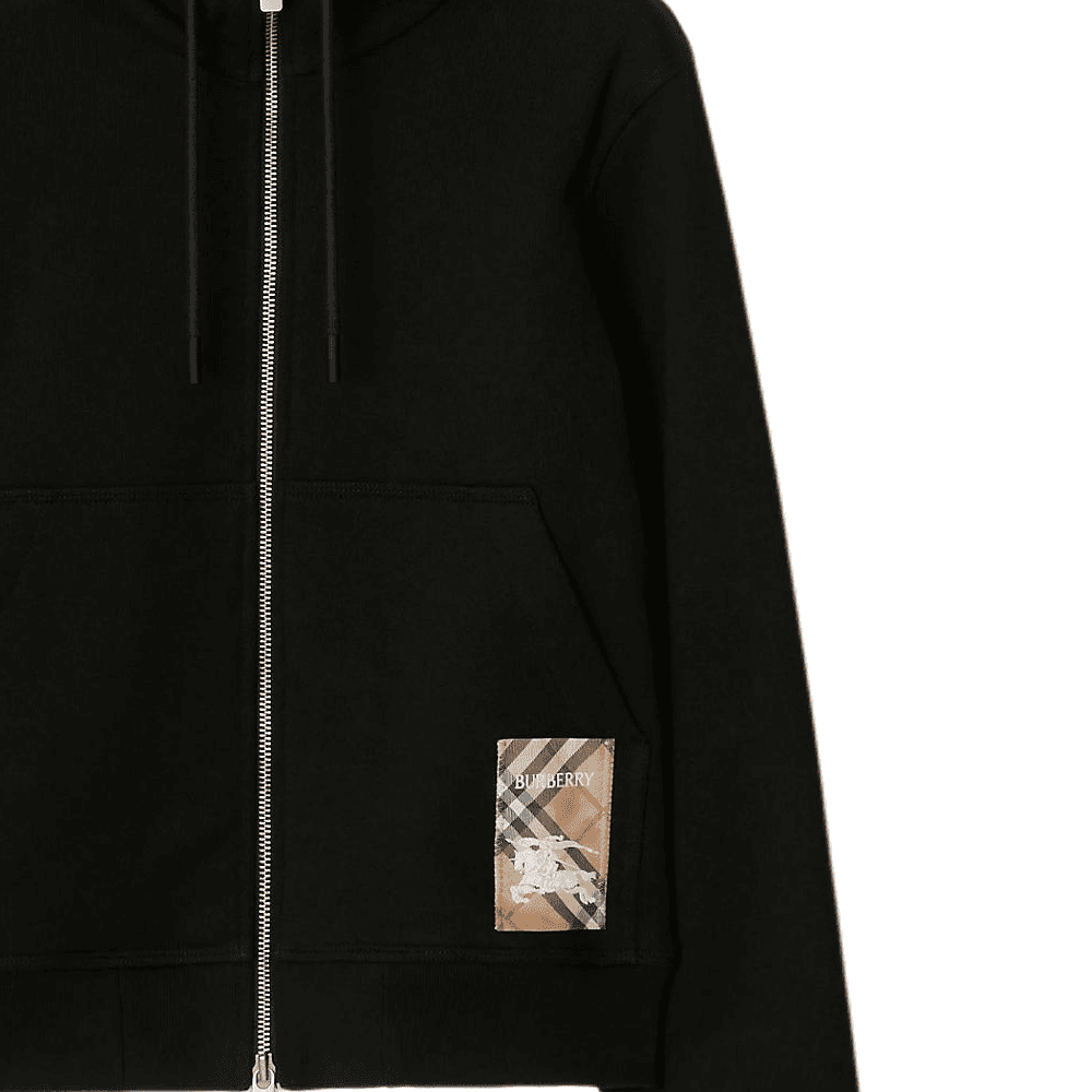 Худи Платье-ханьфу в стиле худи Burberry Женское Черное - изображение 5
